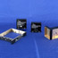 Completed Precision machined housings, anodized, chem filmed and silk screened