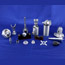 Precision machined small parts, made from aluminum, steel, stainless steel and plastics