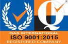 qas International ISO 9001:2008; Registered Firm
